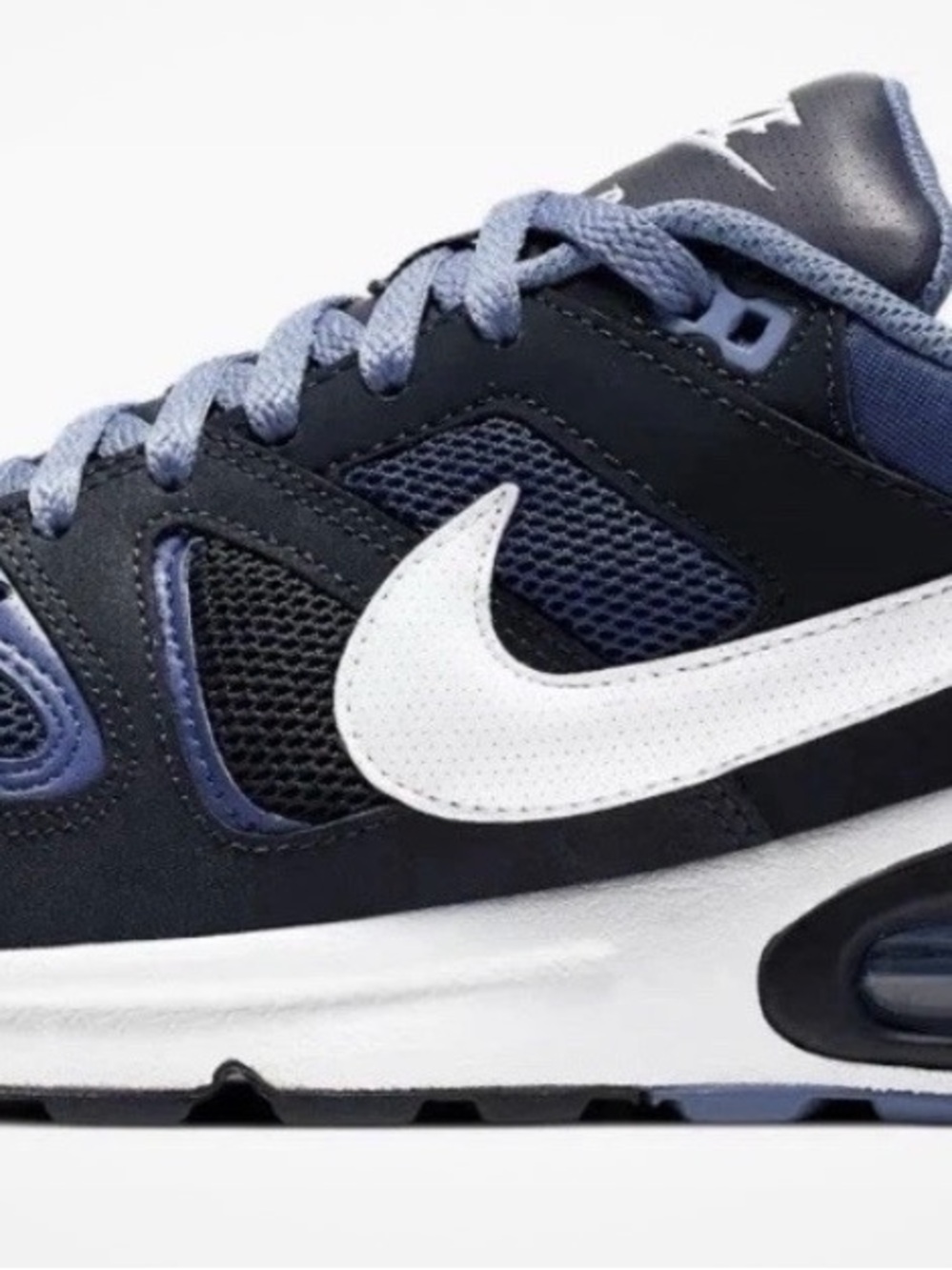 Nike Air Max Command Deep Royal White Dark Obsidian 629993-410 Men's Size 8.5
